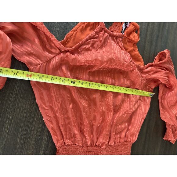 Calypso St Barth Silk Maxi Dress Flowy Party Orange $596 - Picture 10 of 15